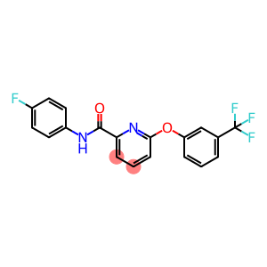N-(4-氟苯基)-6-(Α,Α,Α-三氟间甲基苯氧基)吡啶酰苯胺