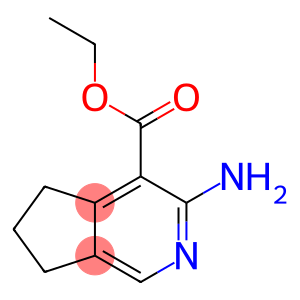 5H-Cyclopenta[c]pyridine-4-carboxylicacid,3-amino-6,7-dihydro-,ethylester(9CI)