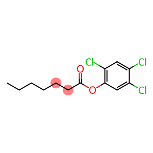 Heptanoic acid, 2,4,5-trichlorophenyl ester
