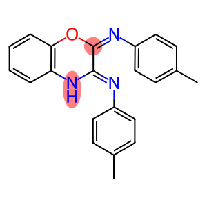 4-methyl-N-(2-[(4-methylphenyl)imino]-2H-1,4-benzoxazin-3(4H)-ylidene)aniline