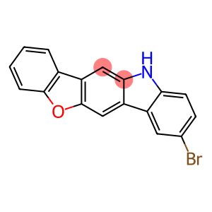 11H-Benzofuro[3,2-b]carbazole, 8-bromo-