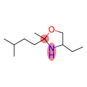 4-乙基-2-甲基-2-(3-甲基丁基)噁唑烷