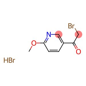 2-Bromo-1-(6-methoxy-3-pyridyl)ethanone Hydrobromide