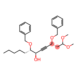 4-Dodecyn-6-ol, 1,1-dimethoxy-3,7-bis(phenylmethoxy)-, [3R-(3R*,6R*,7S*)]-