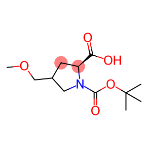 1,2-Pyrrolidinedicarboxylic acid, 4-(methoxymethyl)-, 1-(1,1-dimethylethyl) ester, (2S)-