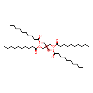 Decanoic acid, 2,2-bis(1-oxodecyl)oxymethyl-1,3-propanediyl ester
