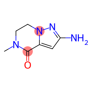 2-AMINO-5-METHYL-6,7-DIHYDROPYRAZOLO[1,5-A]PYRAZIN-4(5H)-ONE