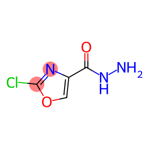 4-Oxazolecarboxylic acid, 2-chloro-, hydrazide