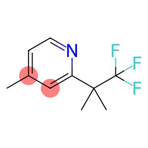 4-methyl-2-(1,1,1-trifluoro-2-methylpropan-2-yl)pyridine