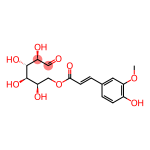 (2R,3R,4S,5R)-2,3,4,5-Tetrahydroxy-6-oxohexyl 3-(4-hydroxy-3-Methoxyphenyl)acrylate