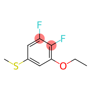 1-ethoxy-2,3-difluoro-5-methylsulfanylbenzene