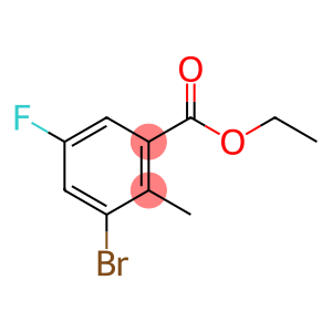 Ethyl 3-bromo-5-fluoro-2-methylbenzoate