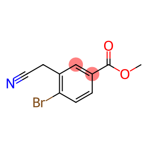 Methyl 4-bromo-3-(cyanomethyl)benzoate