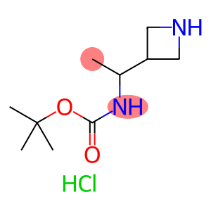 Carbamic acid, N-[1-(3-azetidinyl)ethyl]-, 1,1-dimethylethyl ester, hydrochloride (1:1)