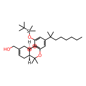 ((6Ar,10Ar)-1-((Tert-Butyldimethylsilyl)Oxy)-6,6-Dimethyl-3-(2-Methylctan-2-Yl)-6A,7,10,10A-Tetrahydro-6H-Benzo[C]Chromen-9-Yl)Methanol