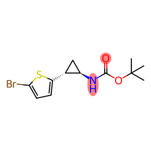 tert-butyl N-[trans-2-(5-bromo-2-thienyl)cyclopropyl]carbamate