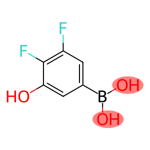 3,4-二氟-5-羟基苯基硼酸