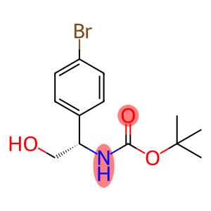 N-[(1S)-1-(4-溴苯基)-2-羟乙基]氨基甲酸叔丁酯