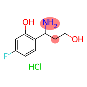 2-(1-AMINO-3-HYDROXYPROPYL)-5-FLUOROPHENOL HYDROCHLORIDE