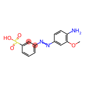 3-[(4-氨基-3-甲氧基苯基)偶氮]-苯磺酸