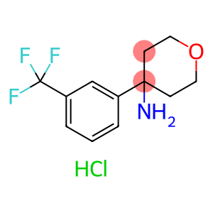 4-[3-(Trifluoromethyl)phenyl]oxan-4-amine hydrochloride