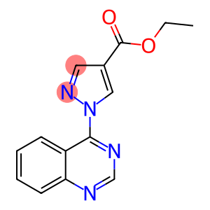 Ethyl 1-(quinazolin-4-yl)-1H-pyrazole-4-carboxylate