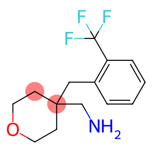 (4-{[2-(Trifluoromethyl)phenyl]methyl}oxan-4-yl)methanamine