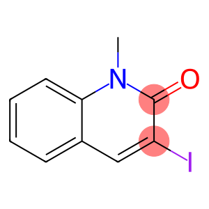 2(1H)-Quinolinone,3-iodo-1-methyl-(9CI)