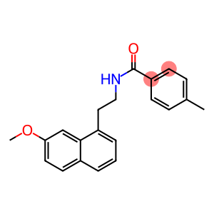 N-[2-(7-methoxynaphthalen-1-yl)ethyl]-4-methyl-benzamide