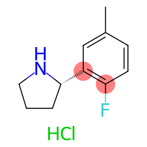 (2S)-2-(2-FLUORO-5-METHYL-PHENYL)PYRROLIDINE HYDROCHLORIDE