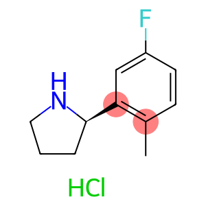 (R)-2-(5-Fluoro-2-methylphenyl)pyrrolidine hydrochloride