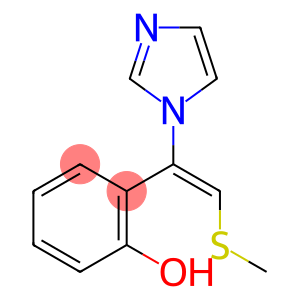 (E)-1-[2-甲巯基-1-[2-羟基苯基]乙烯基]-1H-咪唑(盐酸奈替康唑中间体)