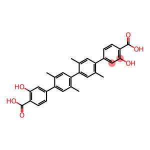 [1,1':4',1'':4'',1'''-Quaterphenyl]-4,4'''-dicarboxylic acid, 3,3'''-dihydroxy-2',2'',5',5''-tetramethyl-