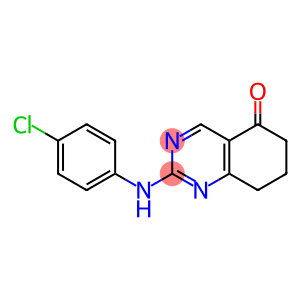 2-((4-CHLOROPHENYL)AMINO)-7,8-DIHYDROQUINAZOLIN-5(6H)-ONE