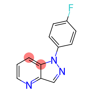 1H-Pyrazolo[4,3-b]pyridine, 1-(4-fluorophenyl)-