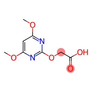 Acetic acid, [(4,6-dimethoxy-2-pyrimidinyl)oxy]- (9CI)