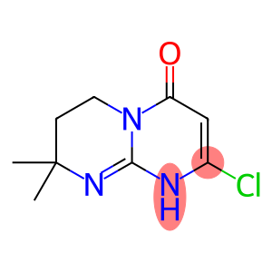 2-chloro-1,6,7,8-tetrahydro-8,8-dimethyl-4H-Pyrimido[1,2-a]pyrimidin-4-one