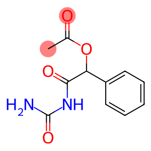 Acetic acid α-allophanoylbenzyl ester