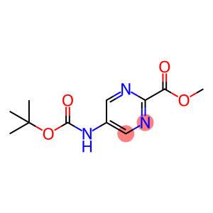 5-[[(1,1-dimethylethoxy)carbonyl]amino]-2-pyrimidinecarboxylic acid methyl ester