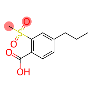 2-(Methylsulfonyl)-4-propylbenzoic acid