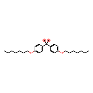 Benzene, 1,1'-(1-methylethylidene)bis[4-(heptyloxy)-