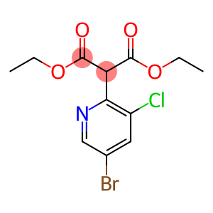 2-(5-溴-3-氯吡啶-2-基)丙二酸二乙酯