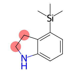 2,3-dihydro-4-(trimethylsilyl)-1H-indole