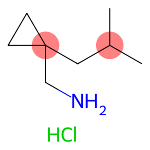 [1-(2-methylpropyl)cyclopropyl]methanamine hydrochloride