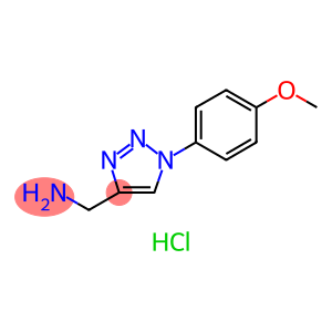 [1-(4-methoxyphenyl)-1H-1,2,3-triazol-4-yl]methanamine hydrochloride