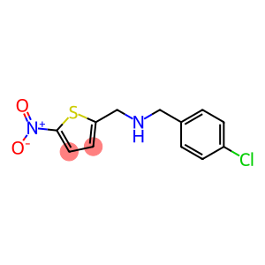 N-(4-Chlorobenzyl)-1-(5-nitrothiophen-2-yl)methanamine