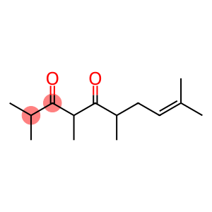 2,5,7,9-tetramethyl-2-decene-6,8-dione