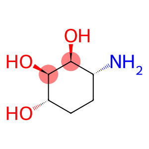 1,2,3-Cyclohexanetriol, 4-amino-, [1S-(1α,2β,3β,4α)]- (9CI)