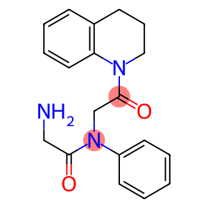 ACETAMIDE, 2-AMINO-N-[2-(3,4-DIHYDRO-1(2H)-QUINOLINYL)-2-OXOETHYL]-N-PHENYL-