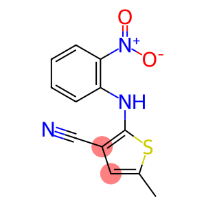 2-(2-硝基苯胺基)-3-氰基-5-甲基噻吩